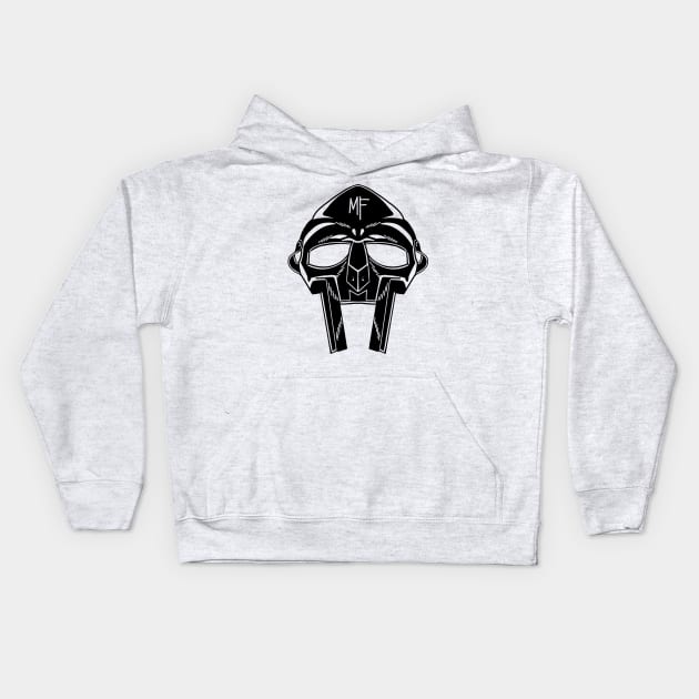 RIP MF Doom Kids Hoodie by hiphopshark